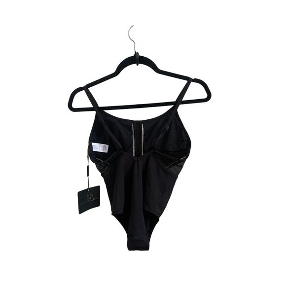 JETs‎ Swimwear Black Cutout One Piece - Women's Size 4 - Picture 2 of 7